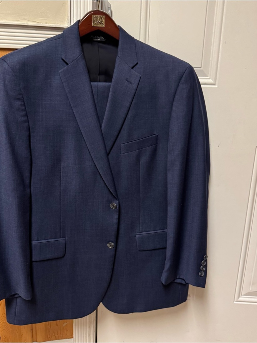 Jos. A. Bank Men's Navy Two-Button Suit Jacket